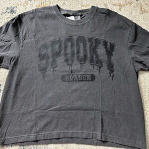 Spooky Season cropped t shirt